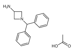 1-Diphenylmethylazetidin-3-amine acetate